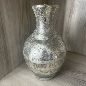 Silver Decorative Vase